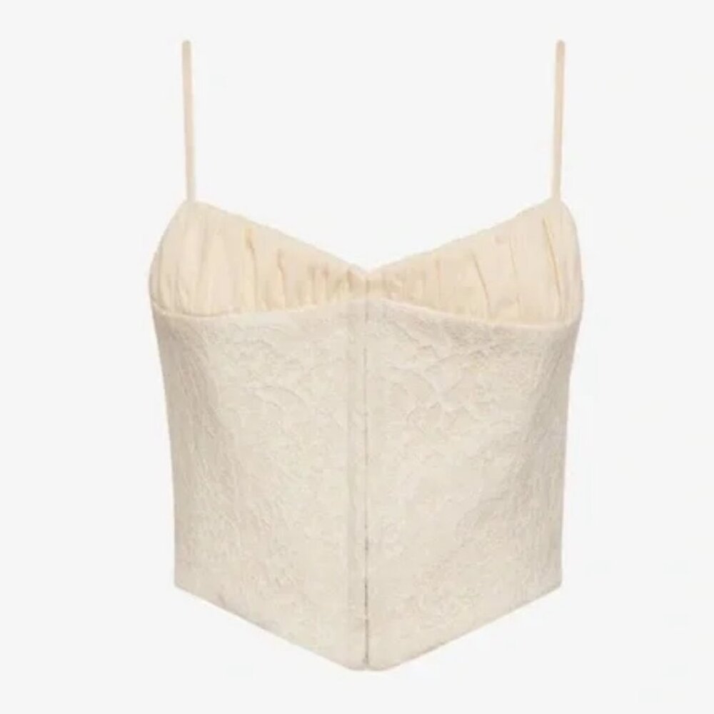 RUMORED Versailles Corset Size 10 White Lace / Ivory  NWT - Picture 5 of 8